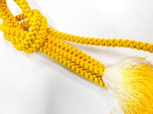 正絹　手組帯締め